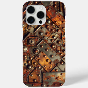 Steampunk Camo, Camouflage iPhone 15 Pro Max Case