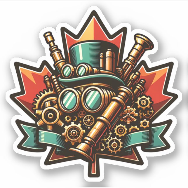 Steampunk Canada Day (Front)