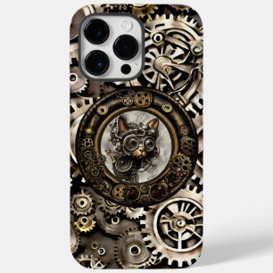 Steampunk Cat Goggles - iPhone X 14 PRO MAX Case- Case-Mate iPhone 14 Pro Max Case