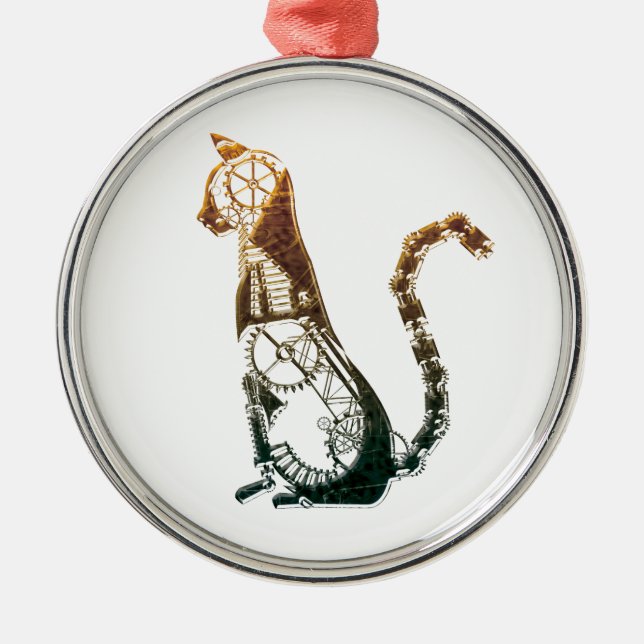 Steampunk cat ornaments (Front)
