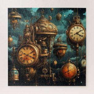 Steampunk Clocks Puzzle