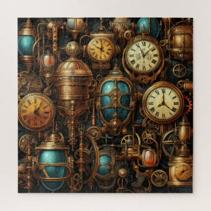 Steampunk Clocks Puzzle