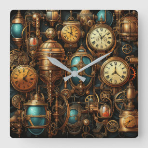 Steampunk Clocks Wall Clock