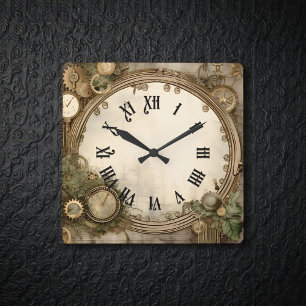 Steampunk Clocks Wall Clock