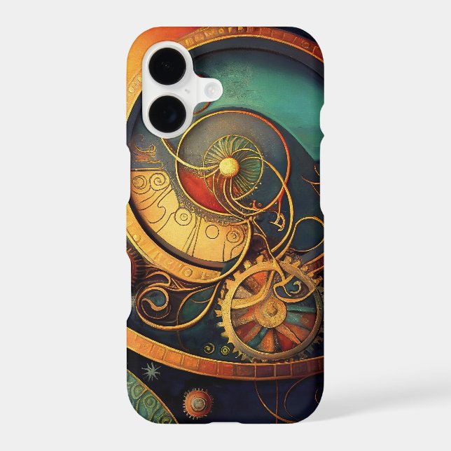 Steampunk Clockwork Abstract Design (Back)