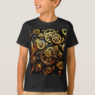 Steampunk Clockwork Gears 1004 T-Shirt