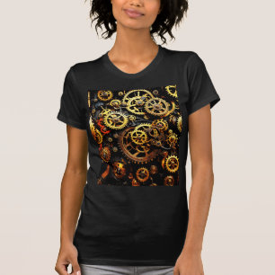 Steampunk Clockwork Gears 1004 T-Shirt