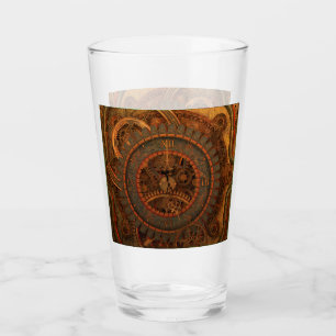 Steampunk clockwork glass