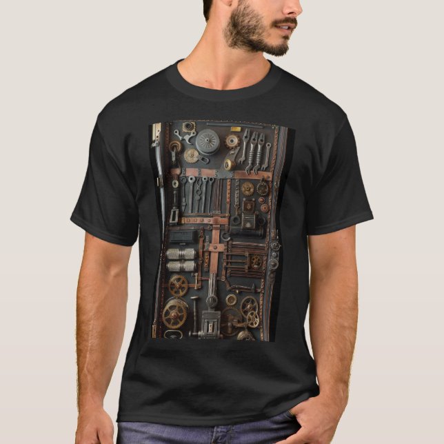 Steampunk complex toolbox T-Shirt (Front)