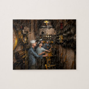 Steampunk - Controls on the USS Washington 1920 Jigsaw Puzzle
