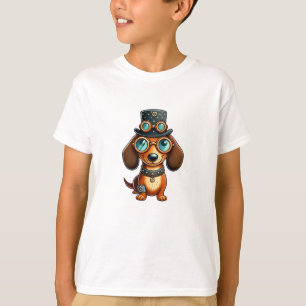 Steampunk Dachshund T-Shirt