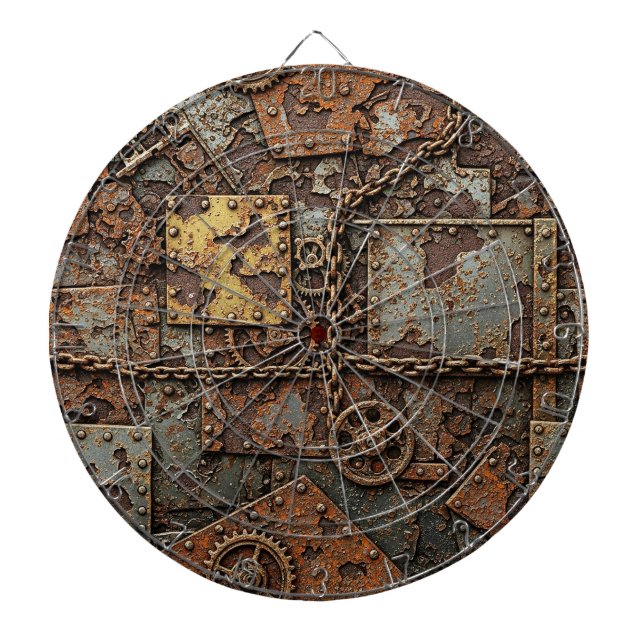 Steampunk Dartboard (Front)