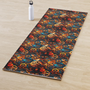 Steampunk Design Yoga Mat