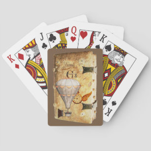 Steampunk Diary Playing Cards