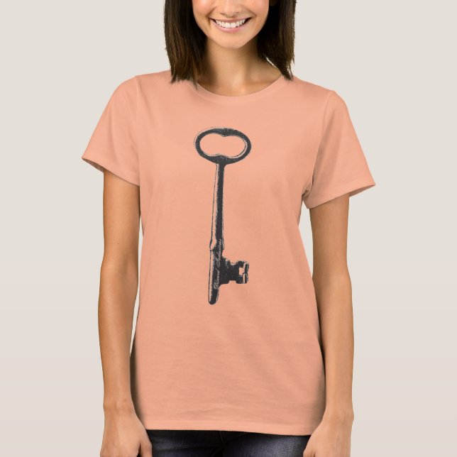 Steampunk Discord Industries Key T-Shirt (Front)