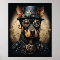 STEAMPUNK DOBERMAN