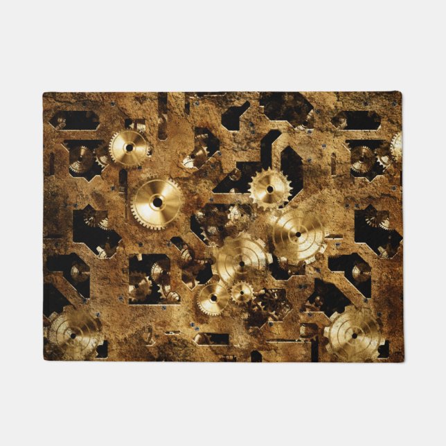 Steampunk Doormat (Front)
