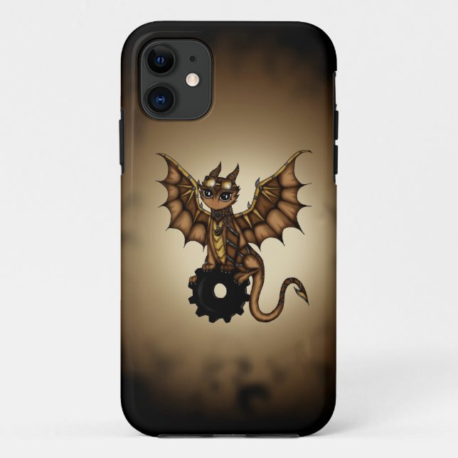Steampunk Dragon Case-Mate iPhone Case (Back)