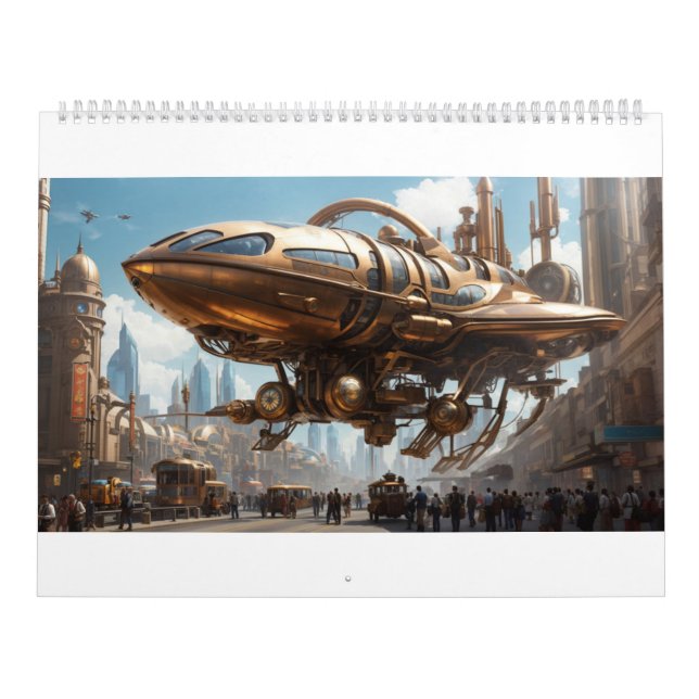 Steampunk Dreams  Calendar (Cover)