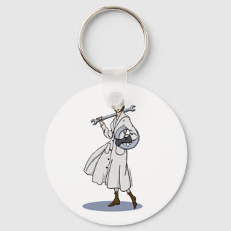 Steampunk Engineer Key Ring