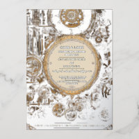 Steampunk Extravaganza Vintage Clockwork Wedding