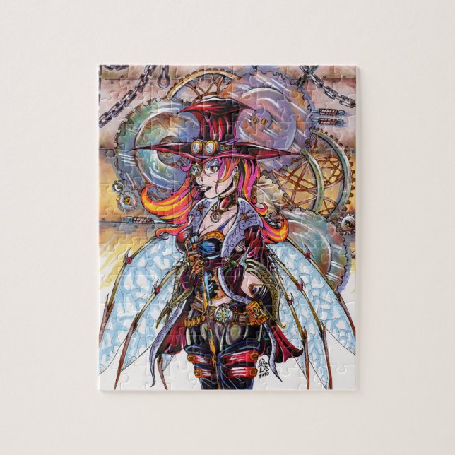 Steampunk Faerie Puzzle (Vertical)