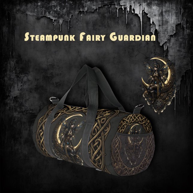  Steampunk Fairy Guardian.  Duffle Bag (Creator Uploaded)