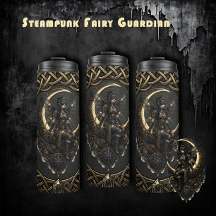 Steampunk Fairy Guardian. Thermal Tumbler
