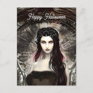 Steampunk Fallen Angel   Dark Art  Postcard