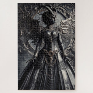 Steampunk Fantasy Darkness Demon Fashion  Jigsaw Puzzle