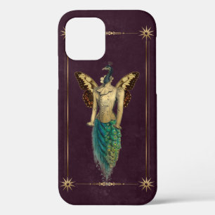 Steampunk Fantasy Peacock iPhone 12 Case