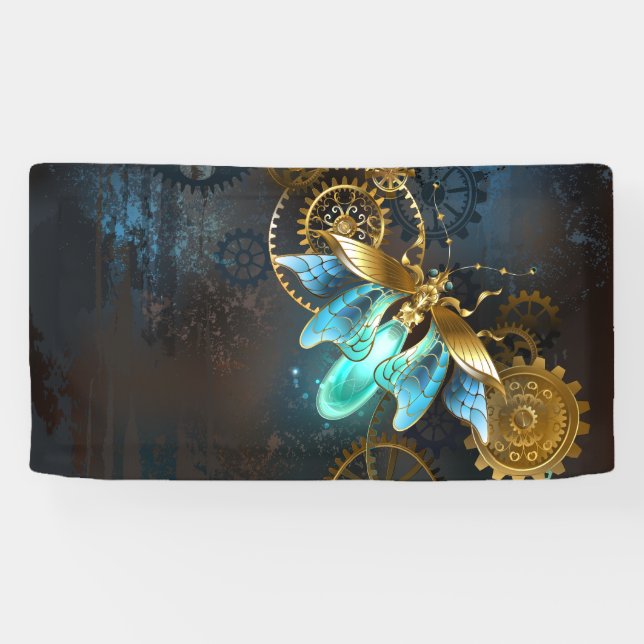 Steampunk Firefly Banner (Horizontal)