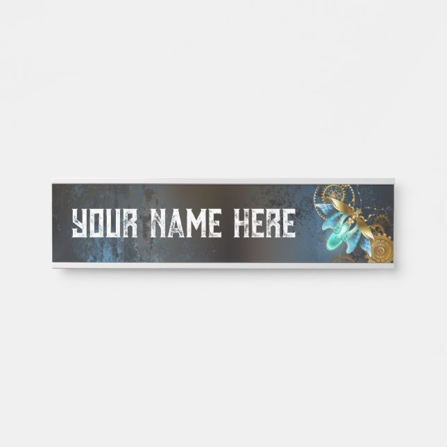 Steampunk Firefly Door Sign (Front)