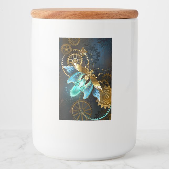 Steampunk Firefly Food Label (Front)