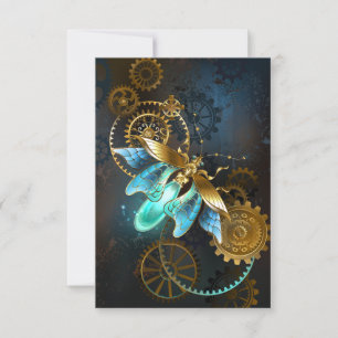 Steampunk Firefly Invitation