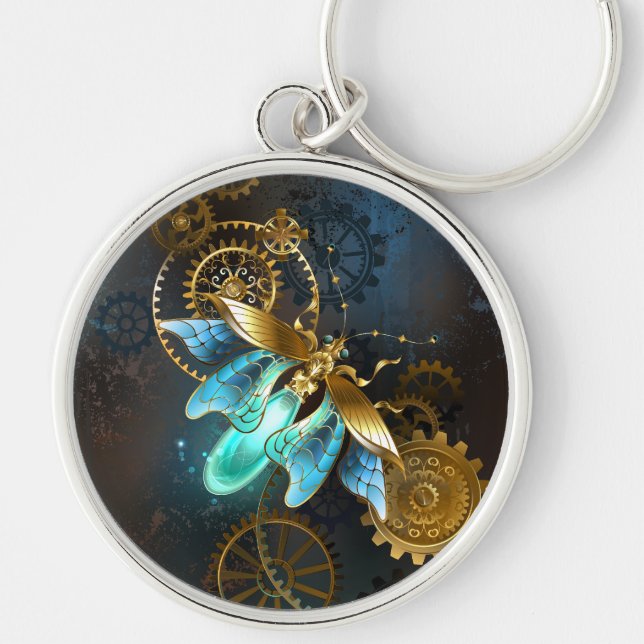 Steampunk Firefly Key Ring (Front)