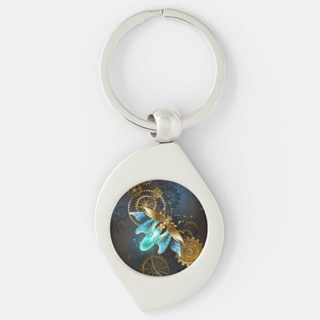 Steampunk Firefly Key Ring (Front)