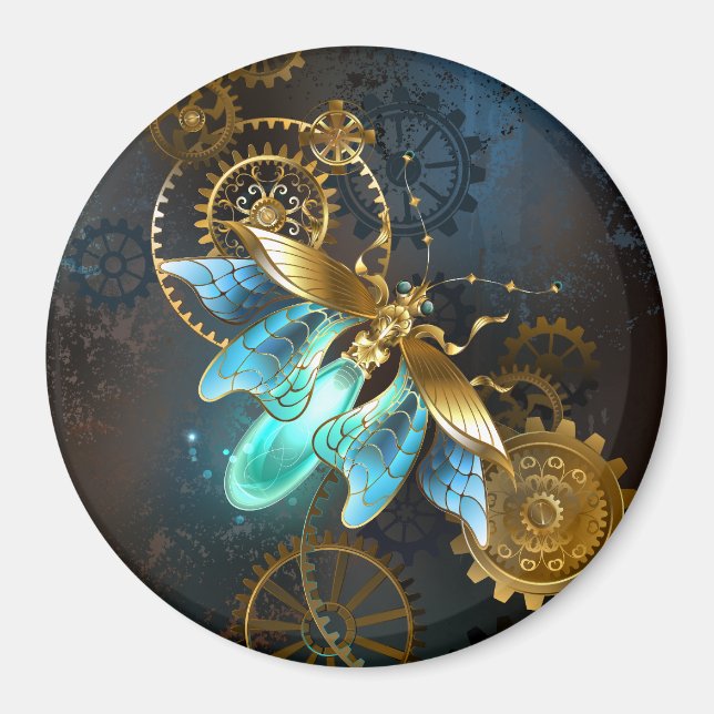 Steampunk Firefly Magnet (Front)