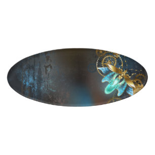 Steampunk Firefly Name Tag