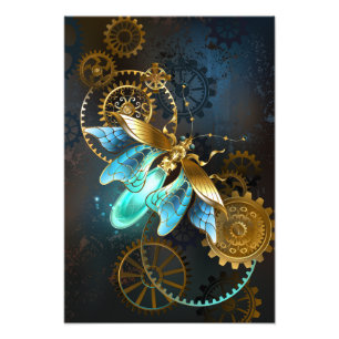 Steampunk Firefly Photo Print