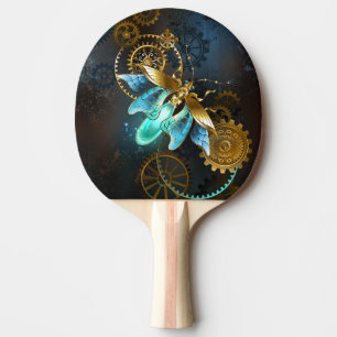Steampunk Firefly Ping Pong Paddle