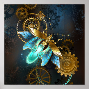 Steampunk Firefly Poster