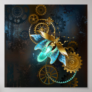 Steampunk Firefly Poster