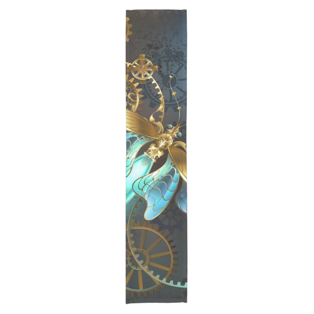 Steampunk Firefly Short Table Runner (Front)