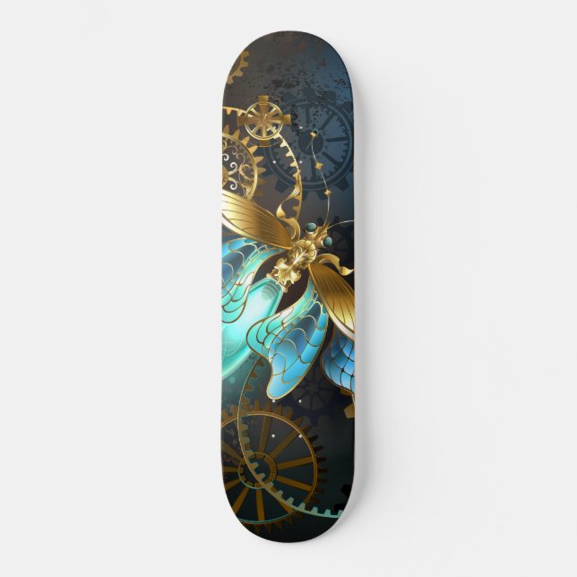 Steampunk Firefly Skateboard (Front)