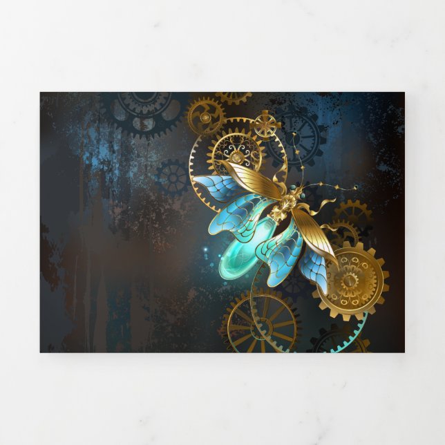 Steampunk Firefly Tri-Fold Programme (Cover)