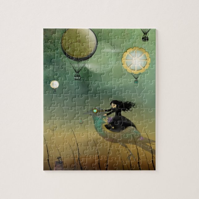 Steampunk Flight Puzzle (Vertical)