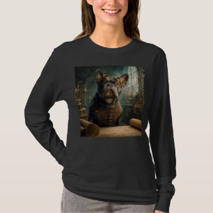 Steampunk Frenchie (Edition 2) - Basic Long Sleeve T-Shirt