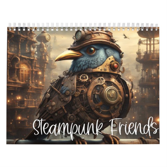 Steampunk Friends Calendar (Cover)