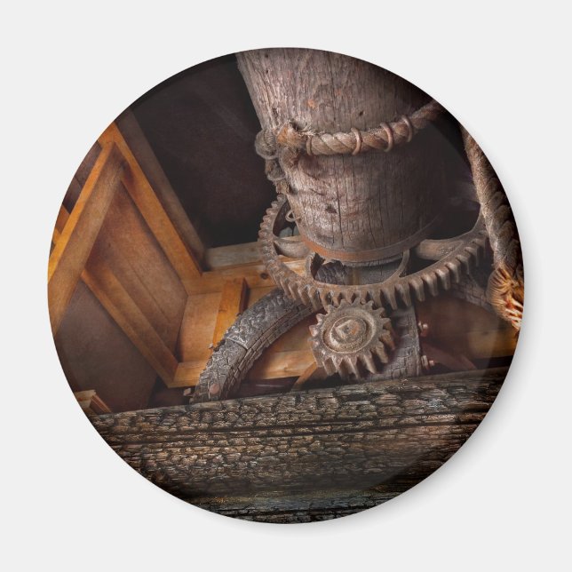 Steampunk - Gear - Out of order Magnet (Front)
